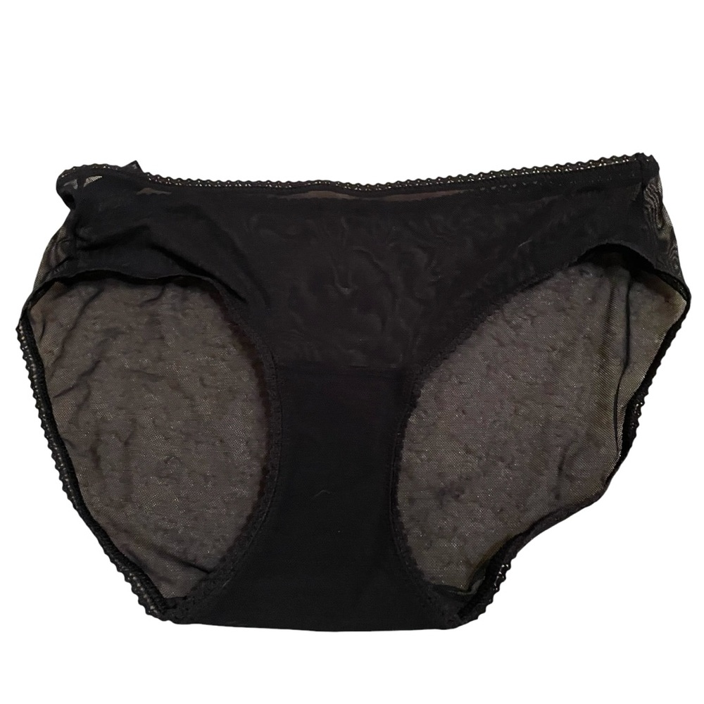 NWT New Soma Mesh Hipster Underwear Size Medium Black